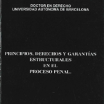 Principios Derechos y Garantías estructurales del proceso penal